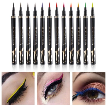 1PCs Waterproof Matte Eyeliner Colorful Liquid Eye Liner Pen Fast Dry Long Lasting Thin Head Party Beauty Makeup Cosmetic Tools
1PCs Waterproof Matte Eyeliner Colorful Liquid Eye Liner Pen Fast Dry Long Lasting Thin Head Party Beauty Makeup Cosmetic Tools