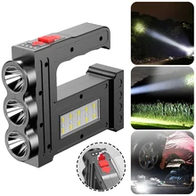 Handheld Strong COB Searchlight Flashlight Rechargeable Waterproof Torch Light with 2 Mode 5 Lightness
Handheld Strong COB Searchlight Flashlight Rechargeable Waterproof Torch Light with 2 Mode 5 Lightness