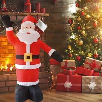 2.4M Christmas Inflatable Ornaments Santa Claus Inflatable Doll for Costume Cosplay Christmas Party Garden Decoration EU US Plug 
2.4M Christmas Inflatable Ornaments Santa Claus Inflatable Doll for Costume Cosplay Christmas Party Garden Decoration EU US Plug