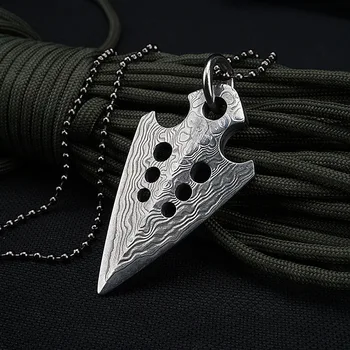 Boxed Damascus Steel Knife Pendant Necklace for Men Trendy 2020 New 67 Layers Forging Pattern Necklace Boy Fashion Punk Jewelry
Boxed Damascus Steel Knife Pendant Necklace for Men Trendy 2020 New 67 Layers Forging Pattern Necklace Boy Fashion Punk Jewelry