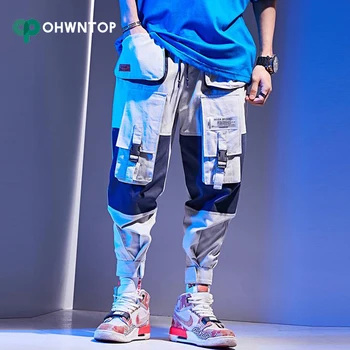 Fashion Mens Pencil Pants Cargo Jogger Pant Men Hip Hop Patchwork Sweatpants Streetwear Pocket Ankle-length Pant Male Trousers
Fashion Mens Pencil Pants Cargo Jogger Pant Men Hip Hop Patchwork Sweatpants Streetwear Pocket Ankle-length Pant Male Trousers