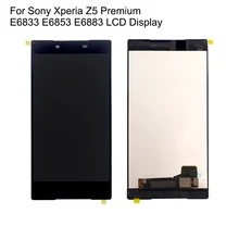 Écran tactile LCD pour Sony Xperia Z5 Premium, accessoires de téléphone avec livraison gratuite et outils cadeaux=
