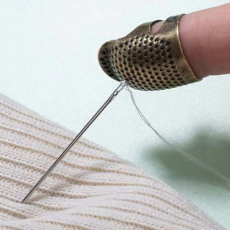 Фото Наперсток для пальца бытовой ручной вышивки крестиком наперсток | Отзывы и видеообзор (1005003643878709)