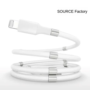 Magnetic Sucker Storage Data Cable Suitable for Apple Type-c Android Charging Cable Magic Rope Magnetic Sucker Data Cable
Magnetic Sucker Storage Data Cable Suitable for Apple Type-c Android Charging Cable Magic Rope Magnetic Sucker Data Cable
