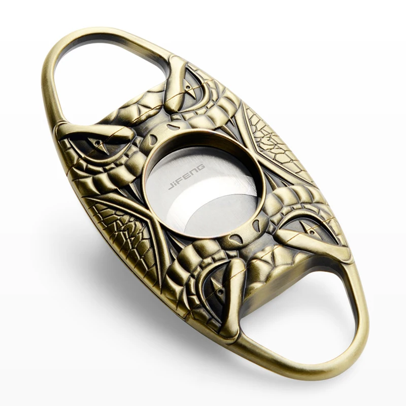 JIFENG карман Портативный супер острый сигарный нож изящные, нержавеющая сталь сигары ножницы для резки табака для COHIBA
JIFENG карман Портативный супер острый сигарный нож изящные, нержавеющая сталь сигары ножницы для резки табака для COHIBA