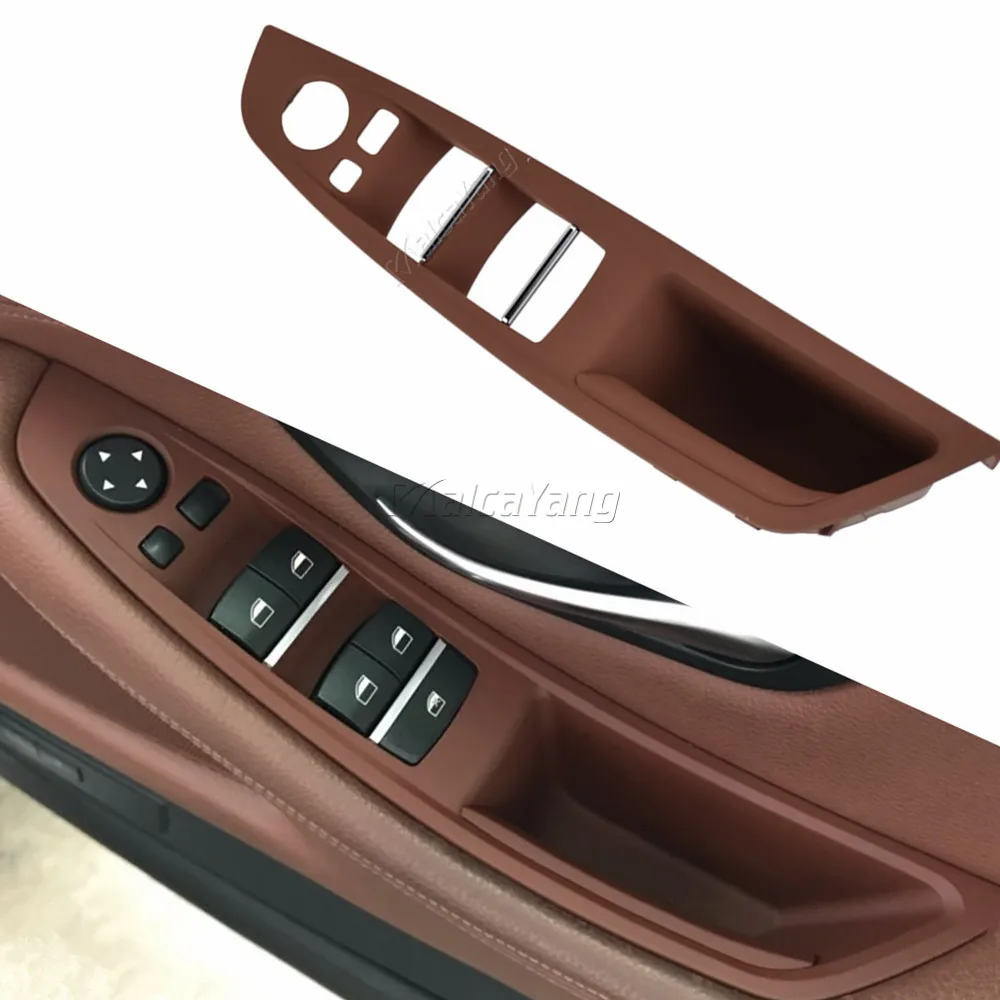 Для BMW 5 series F10 F11 F18 2010-2016 правый руль RHD Черный Автомобильный интерьер внутренняя