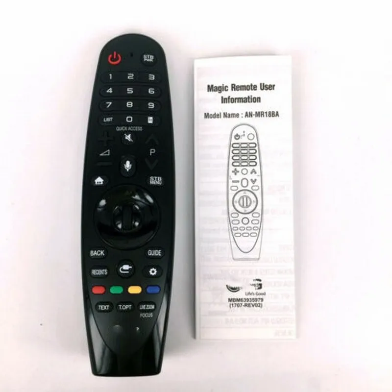NEW AKB75375501 Original for LG AN-MR18BA AEU Magic Remote Control with Voice Mate for Select 2018 Smart TV Fernbedienung
NEW AKB75375501 Original for LG AN-MR18BA AEU Magic Remote Control with Voice Mate for Select 2018 Smart TV Fernbedienung