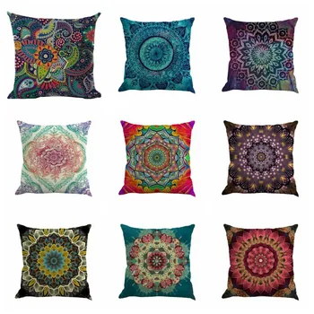 Bohemian Pillow Case Geometric Pillowcase Cotton Linen Ethnic Pillow Cover Bedroom 45x45 Throw Pillows 
Bohemian Pillow Case Geometric Pillowcase Cotton Linen Ethnic Pillow Cover Bedroom 45x45 Throw Pillows