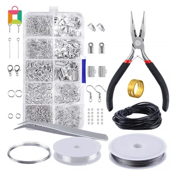 Earring Jewellery Making Kit Wire Findings Pliers Starter Tools Necklace Repair Tools Cozy
Earring Jewellery Making Kit Wire Findings Pliers Starter Tools Necklace Repair Tools Cozy