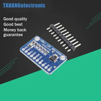 5PCS 16 Bit I2C ADS1115 Module ADC 4 channel with Pro Gain Amplifier diy electronics
5PCS 16 Bit I2C ADS1115 Module ADC 4 channel with Pro Gain Amplifier diy electronics