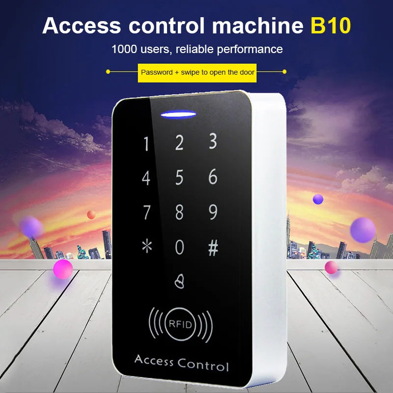 RFID Access Control Lock Security Fireproof Waterproof Card Password Open Door AS99
RFID Access Control Lock Security Fireproof Waterproof Card Password Open Door AS99