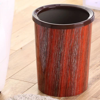 Storage bucket Creative simulation wood trash can living room kitchen plastic trash home office trash can
Storage bucket Creative simulation wood trash can living room kitchen plastic trash home office trash can