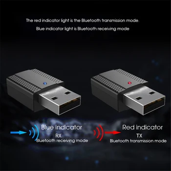 Wireless 2 in 1 Stereo Bluetooth 5.0 Audio Receiver Transmitter USB Power 3.5mm AUX Music adapter for Car FM Radio Mp3 Player
Wireless 2 in 1 Stereo Bluetooth 5.0 Audio Receiver Transmitter USB Power 3.5mm AUX Music adapter for Car FM Radio Mp3 Player