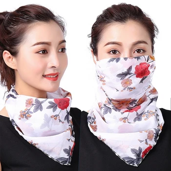 In Stock Sunscreen Mask Neck Protection Thin Summer Breathable Silk Scarf Full Covering Chiffon Triangle Scarf Outdoor Riding
In Stock Sunscreen Mask Neck Protection Thin Summer Breathable Silk Scarf Full Covering Chiffon Triangle Scarf Outdoor Riding