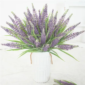 Romantic Provence Decoration Lavender Flower 1pc 7 Forks Artificial Flowers Grain Wedding Decorative Simulation Of Fake Plants
Romantic Provence Decoration Lavender Flower 1pc 7 Forks Artificial Flowers Grain Wedding Decorative Simulation Of Fake Plants