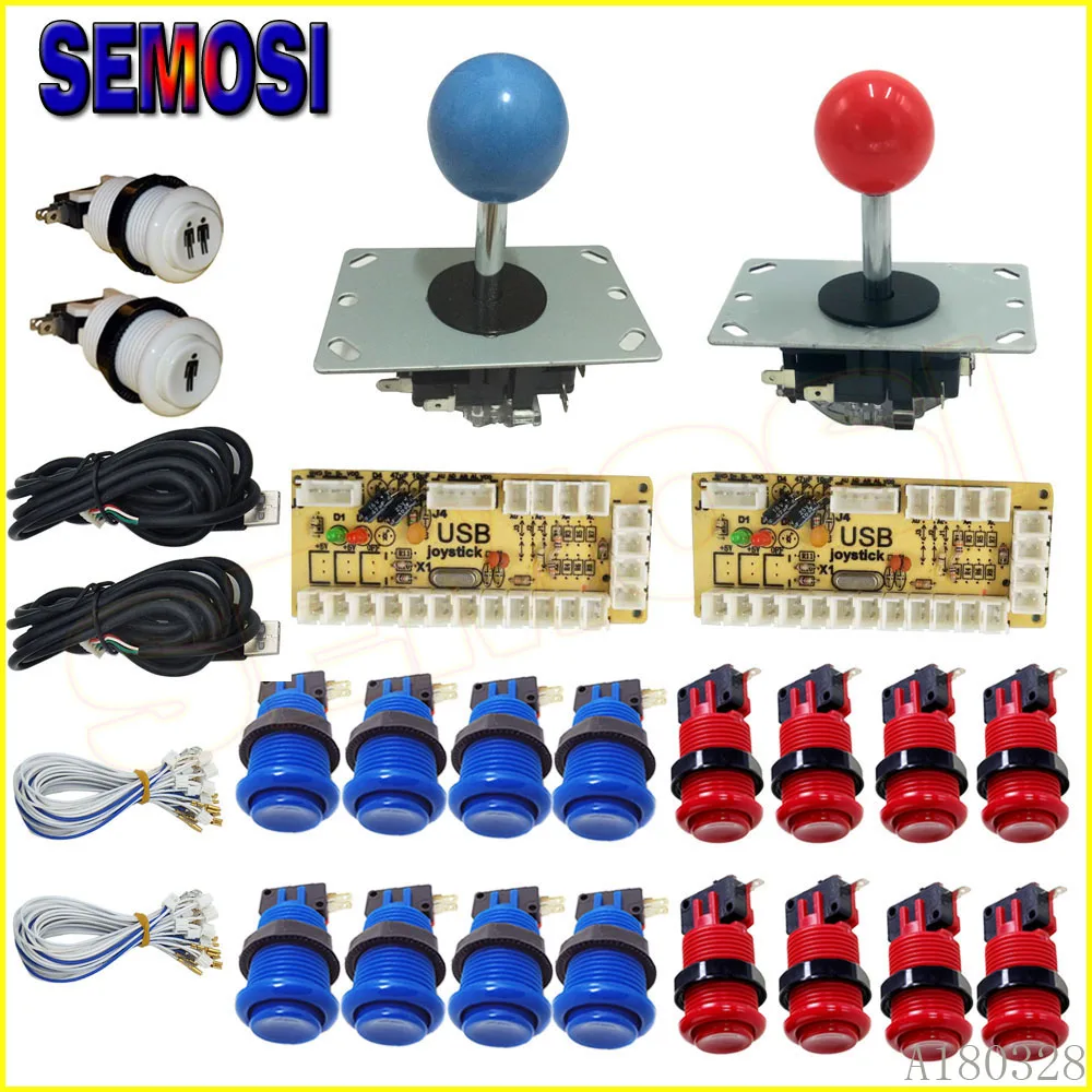 Zero Delay USB Encoder To PC Kit Arcade Diy Arcade Joystick Buttons for Mame Happ Style Long Arcade Push Button for SP3
Zero Delay USB Encoder To PC Kit Arcade Diy Arcade Joystick Buttons for Mame Happ Style Long Arcade Push Button for SP3