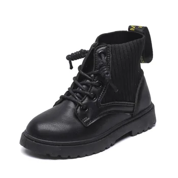 Autumn 2020 Girls Fashion Boots Kids Martin Non-Slip Leather Boots Fashion Knitting Children Shoes 3 4 5 6 7 8 9 10 11 12 Years
Autumn 2020 Girls Fashion Boots Kids Martin Non-Slip Leather Boots Fashion Knitting Children Shoes 3 4 5 6 7 8 9 10 11 12 Years