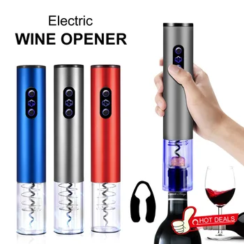 New Smart Automatic Electric Wine Opener Kit Corkscrew Professional Red Wine Opener Kitchen Tool Bottle Opener
New Smart Automatic Electric Wine Opener Kit Corkscrew Professional Red Wine Opener Kitchen Tool Bottle Opener