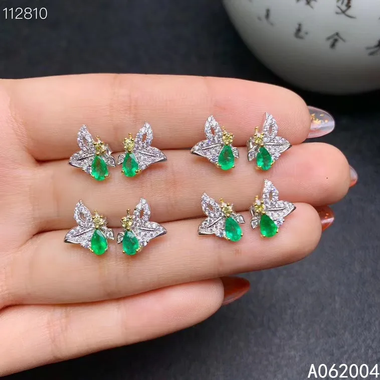 KJJEAXCMY Fine Jewelry 925 sterling silver inlaid natural Emerald female earrings Ear studs vintage support test hot selling
KJJEAXCMY Fine Jewelry 925 sterling silver inlaid natural Emerald female earrings Ear studs vintage support test hot selling
