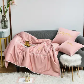 2 In 1 Washed Silk Portable Solid Colors Car Sofa Bedding Back Cushion Stuffed Super Unfold Pillow Office Blankets Fluffy Soft
2 In 1 Washed Silk Portable Solid Colors Car Sofa Bedding Back Cushion Stuffed Super Unfold Pillow Office Blankets Fluffy Soft