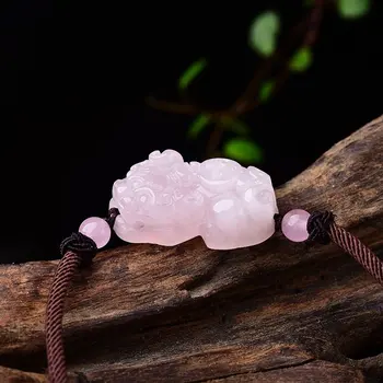 Pure natural pink crystal pendant, small fish, lotus, water drop and multi-pattern necklace.Large quantity and excellent price.
Pure natural pink crystal pendant, small fish, lotus, water drop and multi-pattern necklace.Large quantity and excellent price.