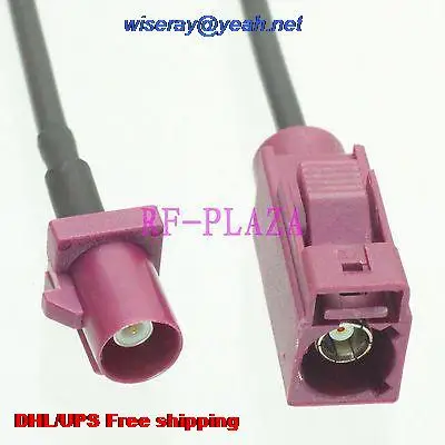 DHL/EMS 20 pcs Cable 5M Fakra SMB D 4004 male to D female RG174 RF Pigtail jumper cable with one year warranty-A2
DHL/EMS 20 pcs Cable 5M Fakra SMB D 4004 male to D female RG174 RF Pigtail jumper cable with one year warranty-A2