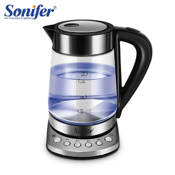 1.7L Temperature cControl Electric Kettle Glass Transparent 2200W Household Quick Heating Electric Boiling Pot Sonifer
1.7L Temperature cControl Electric Kettle Glass Transparent 2200W Household Quick Heating Electric Boiling Pot Sonifer