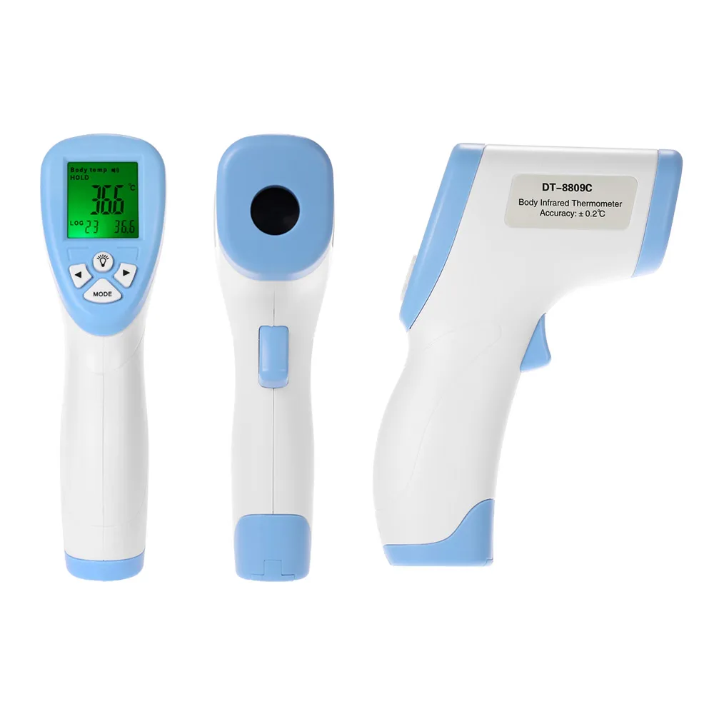 Digital Thermometer Infrared Baby Adult Forehead Non-contact Infrared Thermometer With LCD Backlight Termometro Infravermelh
Digital Thermometer Infrared Baby Adult Forehead Non-contact Infrared Thermometer With LCD Backlight Termometro Infravermelh