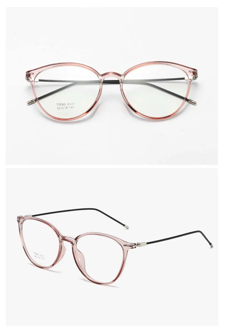 Okulary dla krótkowzroczności z wykończeniem Cat Eye Kobiety Mężczyźni Okulary krótkowzroczne Dioptria -0,5 -1,0 -2,0 -2,5 -3,0 -4,0 do -8,0 19 H20151a512d3e46a3988669d610c9f0aat