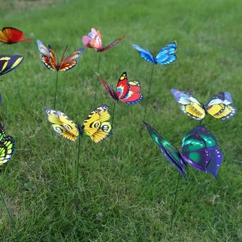 50pcs 12cm Colorful Artificial Butterfly Fake Butterflies Stakes for Home Garden Yard Ornaments Plants Flower Pot Decorations
50pcs 12cm Colorful Artificial Butterfly Fake Butterflies Stakes for Home Garden Yard Ornaments Plants Flower Pot Decorations