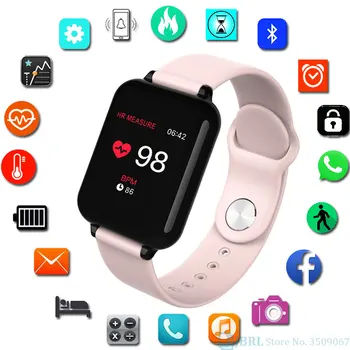 HD Smartwatch Woman men smart watch android IOS phone watch ladies Waterproof bluetooth music smart-watch men heart rate monitor
HD Smartwatch Woman men smart watch android IOS phone watch ladies Waterproof bluetooth music smart-watch men heart rate monitor