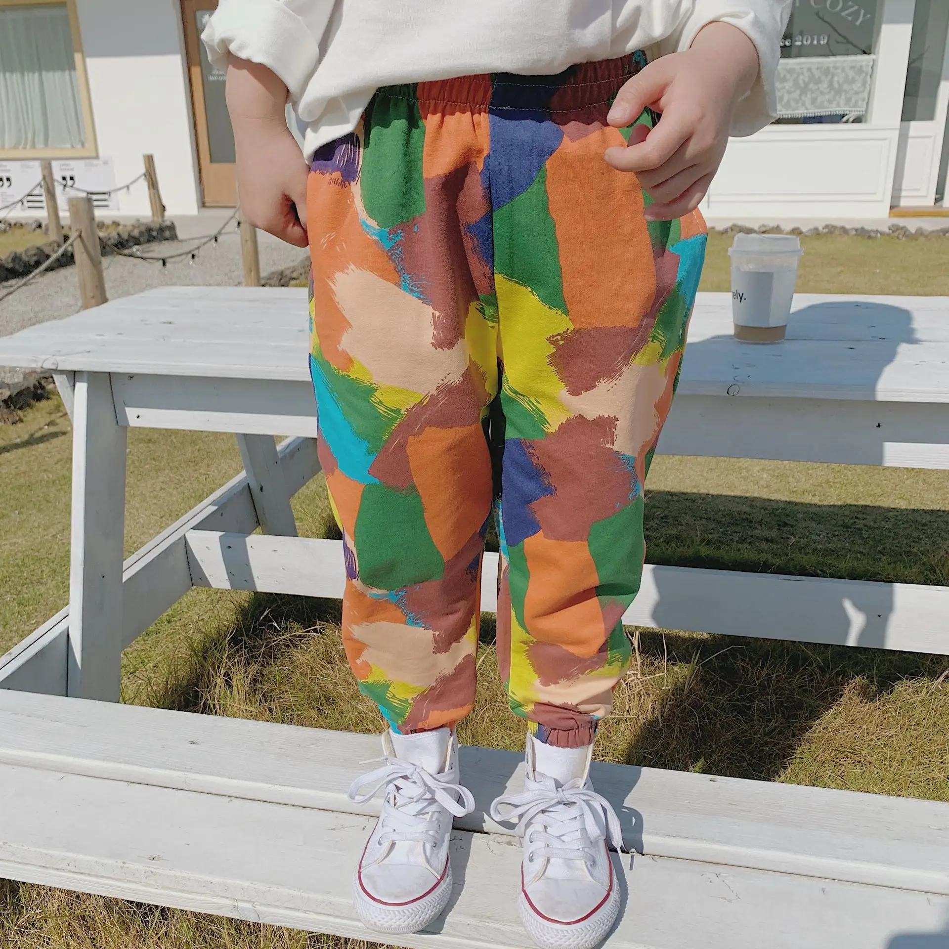 Spring Autumn girls fashion Camouflage pants boys cotton colourful casual trousers
Spring Autumn girls fashion Camouflage pants boys cotton colourful casual trousers