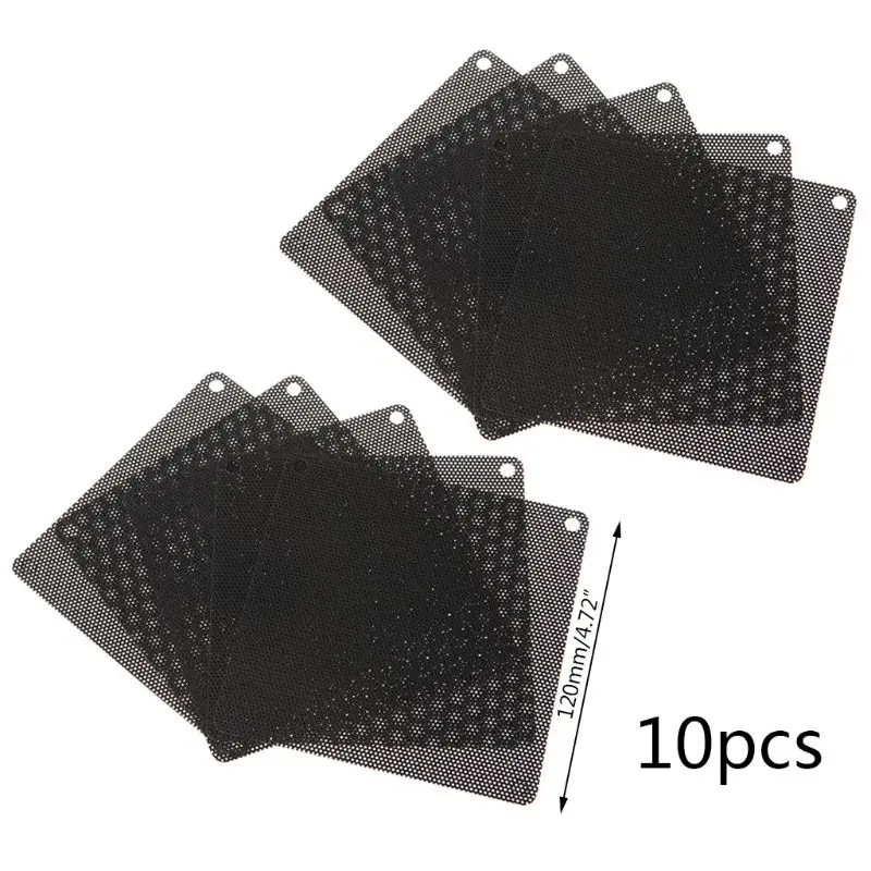 10PCS 120MM PVC Fan Dust Filter PC Dustproof Case Cuttable Computer Mesh Cover Black
10PCS 120MM PVC Fan Dust Filter PC Dustproof Case Cuttable Computer Mesh Cover Black