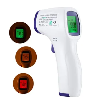 AiQURA Non-contact Infrared Thermometer Handheld Infrared Thermometer High Precision Measures Body Temperature 
AiQURA Non-contact Infrared Thermometer Handheld Infrared Thermometer High Precision Measures Body Temperature