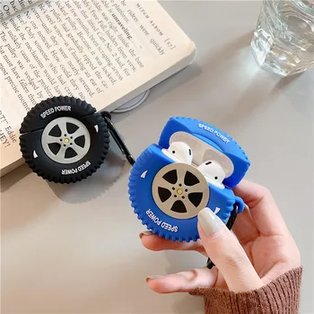 For AirPods 1 2 Case Car Tyre Wheel Cartoon Soft Silicone Wireless Earphone Cases For Apple Airpods Case Cute Cover Funda
For AirPods 1 2 Case Car Tyre Wheel Cartoon Soft Silicone Wireless Earphone Cases For Apple Airpods Case Cute Cover Funda