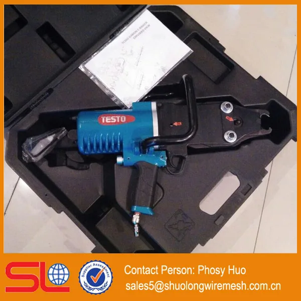Gabion tools used for welded mesh installation, pneumatic and manual C clips tools
Gabion tools used for welded mesh installation, pneumatic and manual C clips tools