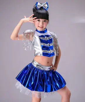 

Children Jazz Dance Modern Dance Pettiskirt Cheerleading Girls Performance Clothing Hip Hop Jazz Stage Performance Costumes