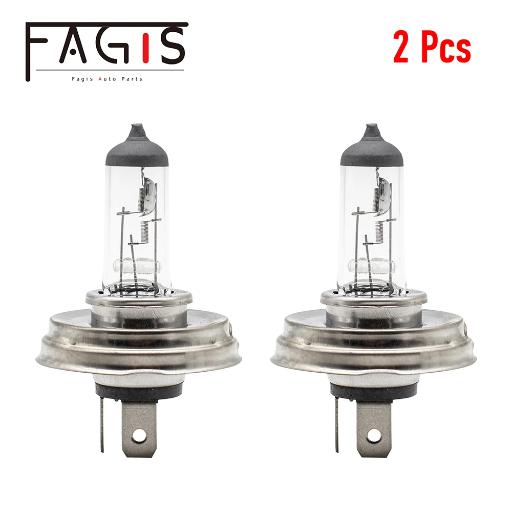 Fagis 2 Pcs H4 9003 HB2 P45T 12v 60/55w Clear Glass Car Headlight Auto Halogen Bulbs Car Lights Lamps
Fagis 2 Pcs H4 9003 HB2 P45T 12v 60/55w Clear Glass Car Headlight Auto Halogen Bulbs Car Lights Lamps