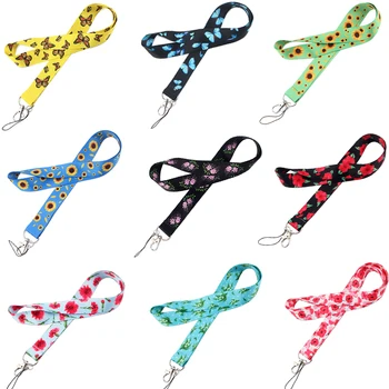 G1191 Flower Butterfly Lanyards For Keys Phone Neck Strap Hang Rope Student Badge Holders Keychains Lanyard For Friends 
G1191 Flower Butterfly Lanyards For Keys Phone Neck Strap Hang Rope Student Badge Holders Keychains Lanyard For Friends