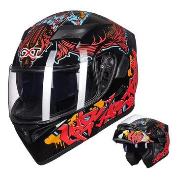 Motorcycle Helmet Flip up Motocross Helmet Capacete da Motocicleta Cascos Moto Casque Doublel lens Racing Riding Helmet
Motorcycle Helmet Flip up Motocross Helmet Capacete da Motocicleta Cascos Moto Casque Doublel lens Racing Riding Helmet