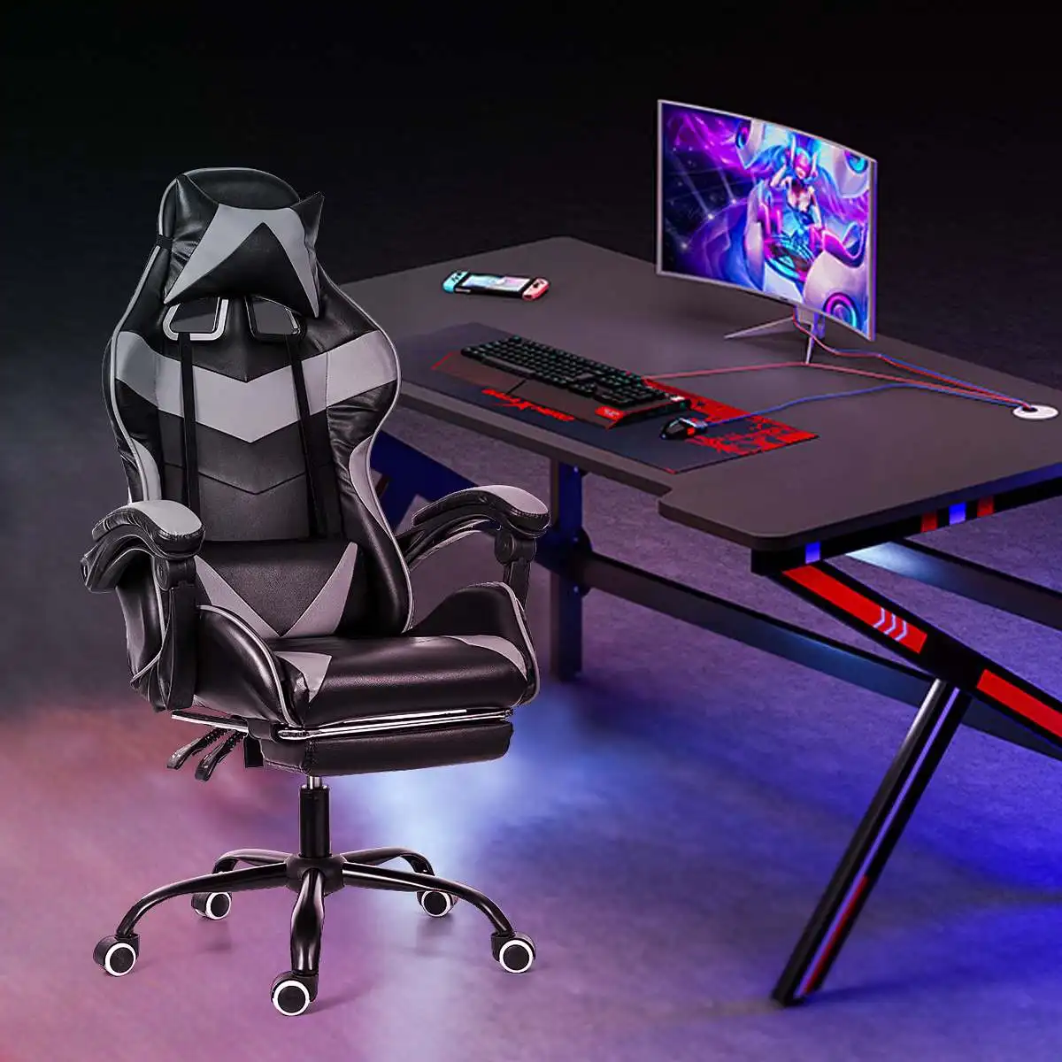 Office Chairs Racing Leather Reclining Gaming Chair WCG Computer Chair Household Chair Desk Chair Armchairs Office Furniture Office Chairs Racing Leather Reclining Gaming Chair WCG Computer Chair Household Chair Desk Chair Armchairs Office Furniture