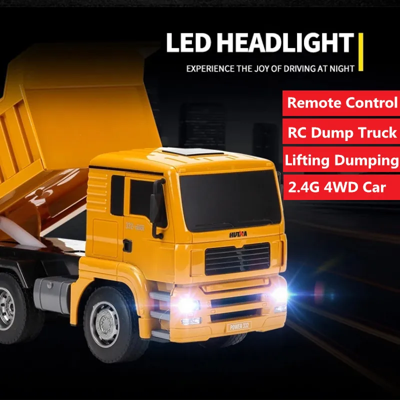 Rc RC Dump Truck Excavator Electric Engineering Truck Model Remote Control Transporter Car Lifting And dumping RC Car Toy gifts
Rc RC Dump Truck Excavator Electric Engineering Truck Model Remote Control Transporter Car Lifting And dumping RC Car Toy gifts