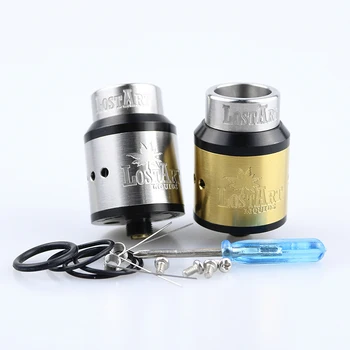 LostArt RDA Atomizer 24mm rebuildable Tank with BF PIN for 510 Electronic Cigarette Mod Wide Bore by PHENOMENON
LostArt RDA Atomizer 24mm rebuildable Tank with BF PIN for 510 Electronic Cigarette Mod Wide Bore by PHENOMENON