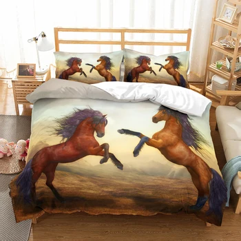 Horse running 3D bedding set Children room decor Duvet Covers Pillowcases Horse comforter bedding sets bedclothes bed linen
Horse running 3D bedding set Children room decor Duvet Covers Pillowcases Horse comforter bedding sets bedclothes bed linen
