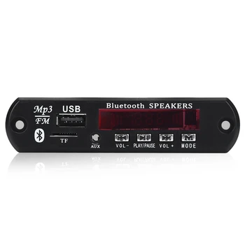 Bluetooth 5.0 MP3 Decoder Board DC 5V 12V Car FM Radio Module Support TF USB AUX for Car Phone
Bluetooth 5.0 MP3 Decoder Board DC 5V 12V Car FM Radio Module Support TF USB AUX for Car Phone