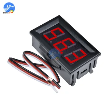 NEW High quality Red LED Panel Meter Mini Digital Voltmeter DC 0V To 99.9V Three-wire
NEW High quality Red LED Panel Meter Mini Digital Voltmeter DC 0V To 99.9V Three-wire