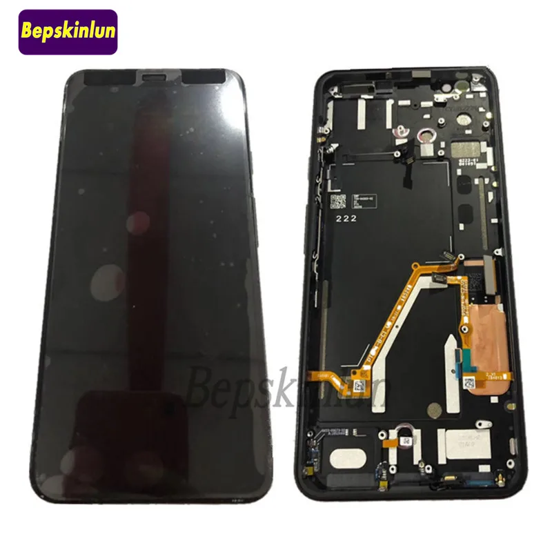 Bepskinlun for Google Pixel 4 XL Original LCD Display Touch Screen Digitizer Assembly Replacement Part With / Without Frame
Bepskinlun for Google Pixel 4 XL Original LCD Display Touch Screen Digitizer Assembly Replacement Part With / Without Frame