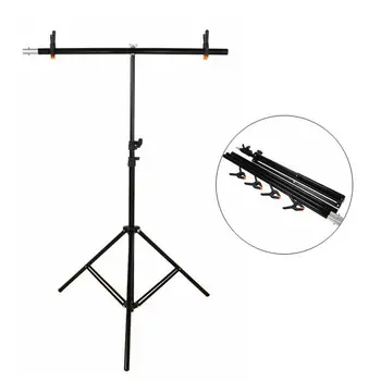 Background Support Stand T-shaped System Adjustable Background Frame Photography Metal Stand Backdrop for Photo Studio Equipment
Background Support Stand T-shaped System Adjustable Background Frame Photography Metal Stand Backdrop for Photo Studio Equipment