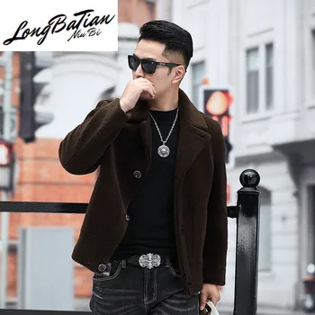 Autumn Winter 2020 Jacket Real Fur Coat Men Short Sheep Shearing Wool Coats and Jackets Man Korean Casual 2908 KJ3121
Autumn Winter 2020 Jacket Real Fur Coat Men Short Sheep Shearing Wool Coats and Jackets Man Korean Casual 2908 KJ3121
