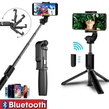 Tripod Monopod Bluetooth Selfie Stick with Button Remote Camera Selfie Stick for phone Android Stick
Tripod Monopod Bluetooth Selfie Stick with Button Remote Camera Selfie Stick for phone Android Stick
